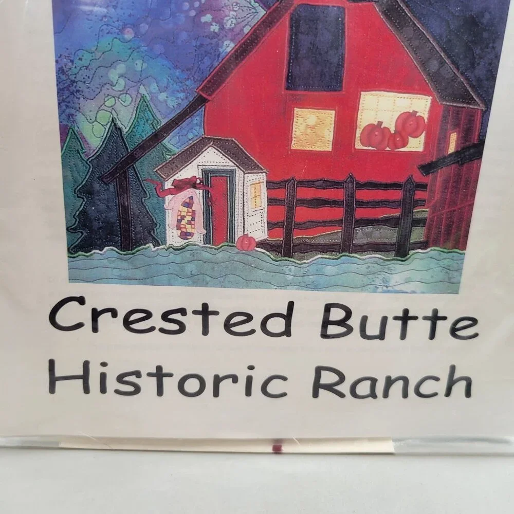Colorado Quilt Block Pattern 2002 Crested Butte Historic Ranch Bernina Denver